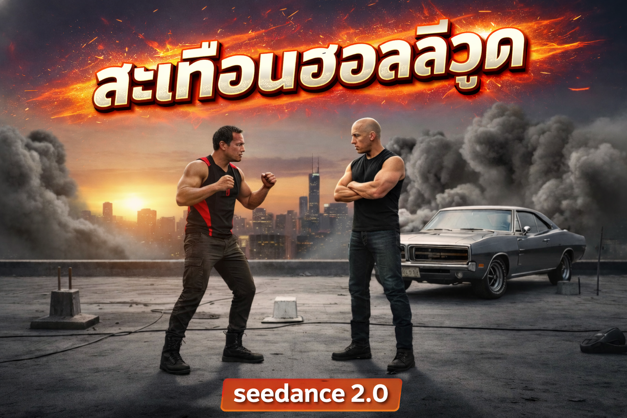 Seedance 2.0 สะเทือนฮอลลีวูด
